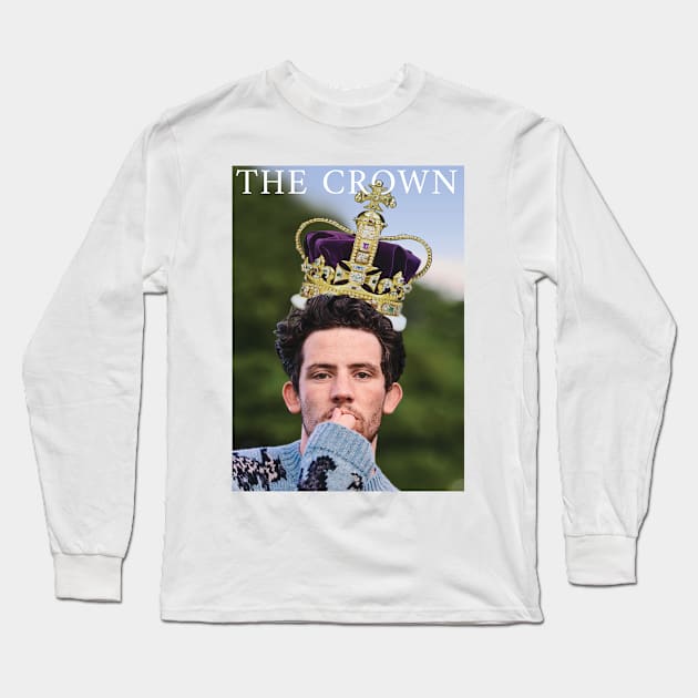 Coronation King Charles III The Crown Long Sleeve T-Shirt by ZiaAmelie